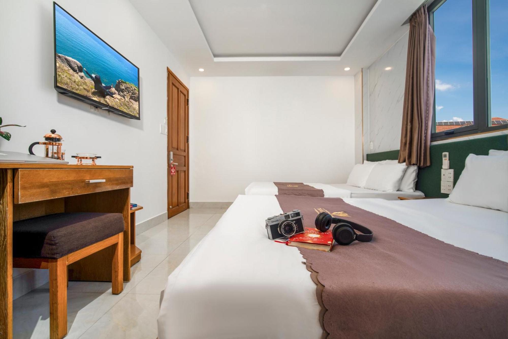 Trang Ngan Hotel Da Nang Bagian luar foto