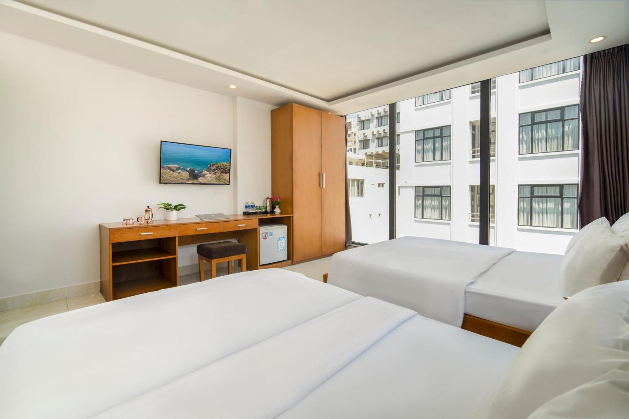 Trang Ngan Hotel Da Nang Bagian luar foto