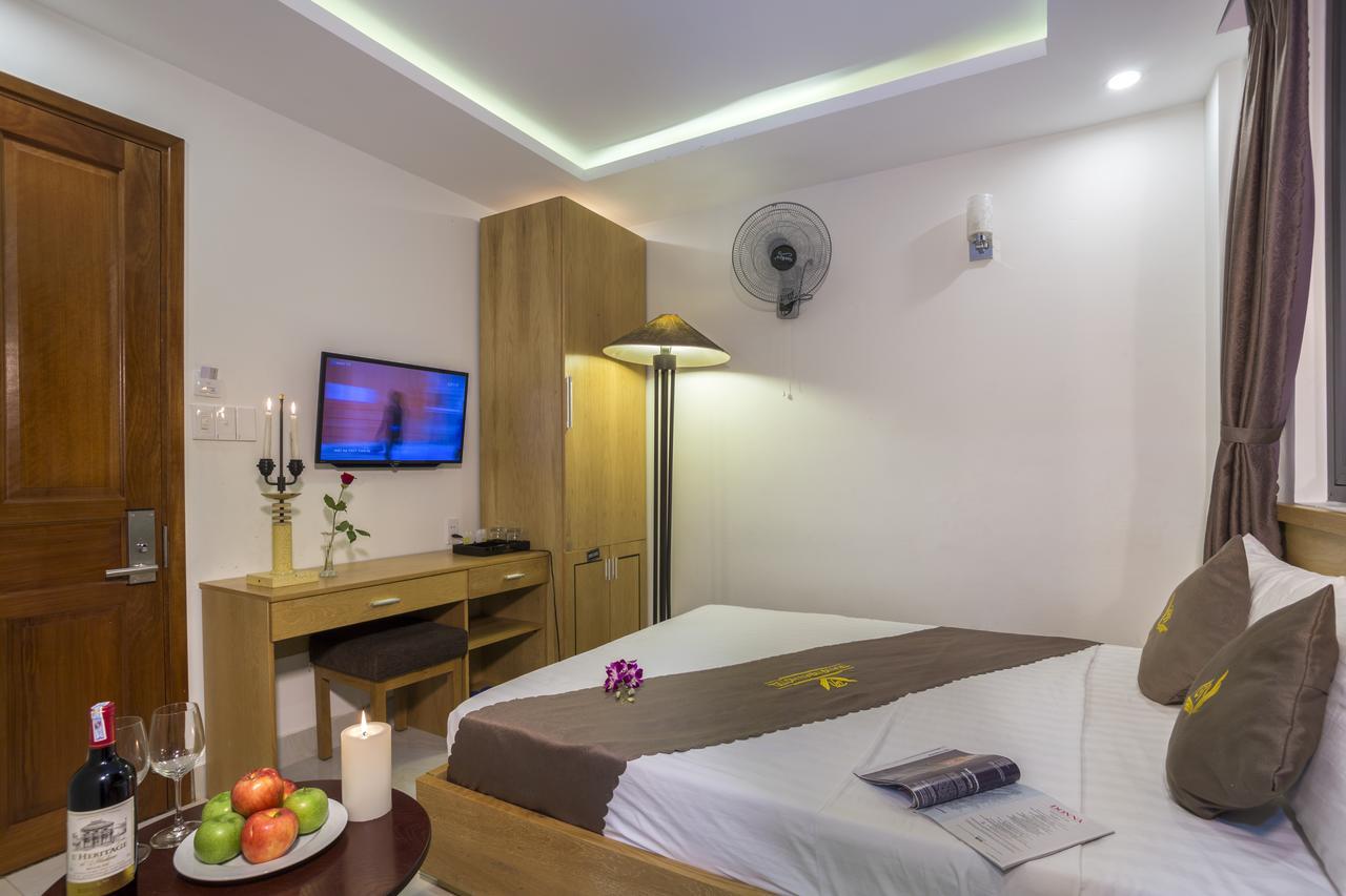 Trang Ngan Hotel Da Nang Bagian luar foto