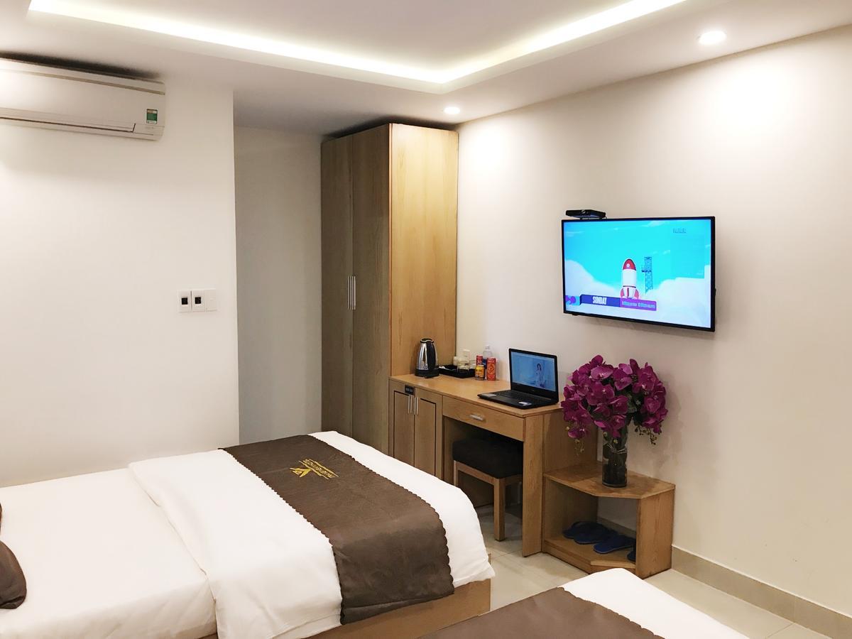 Trang Ngan Hotel Da Nang Bagian luar foto