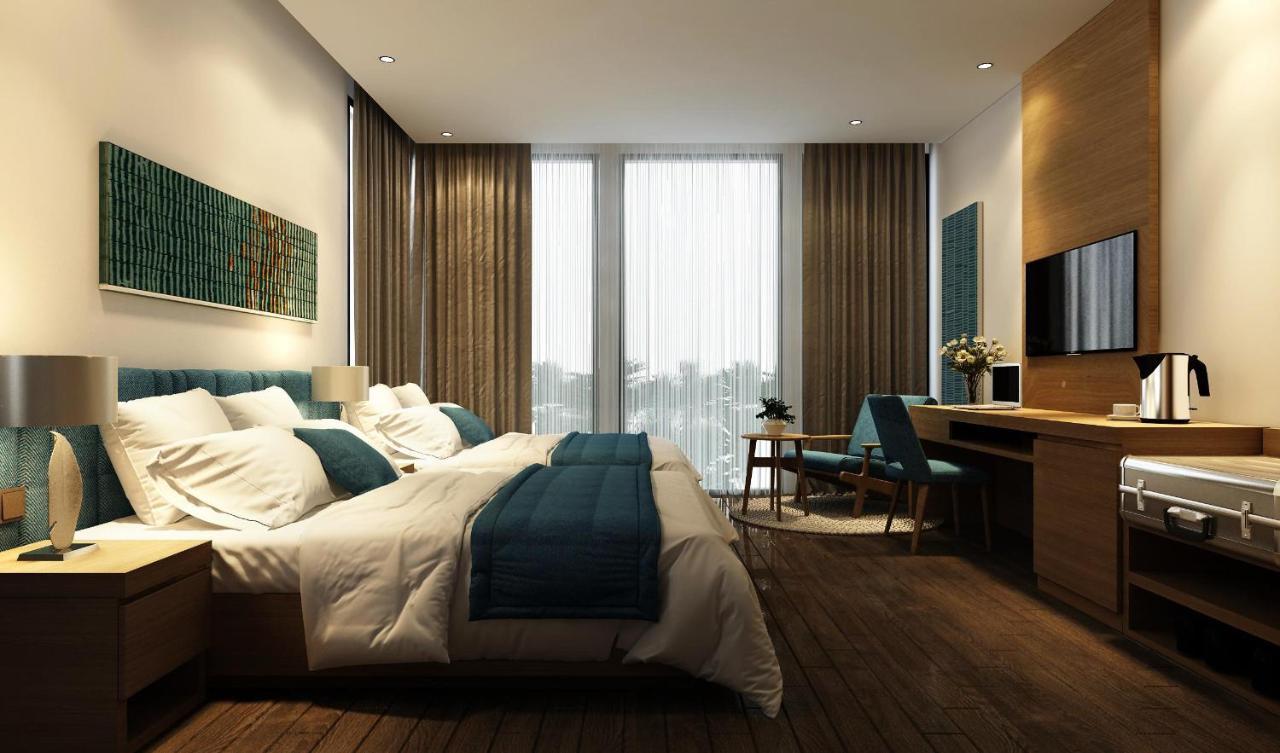 Trang Ngan Hotel Da Nang Bagian luar foto